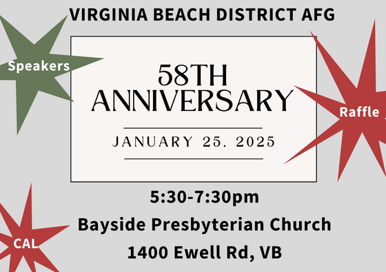 58th Virginia Beach District AFG Anniversary