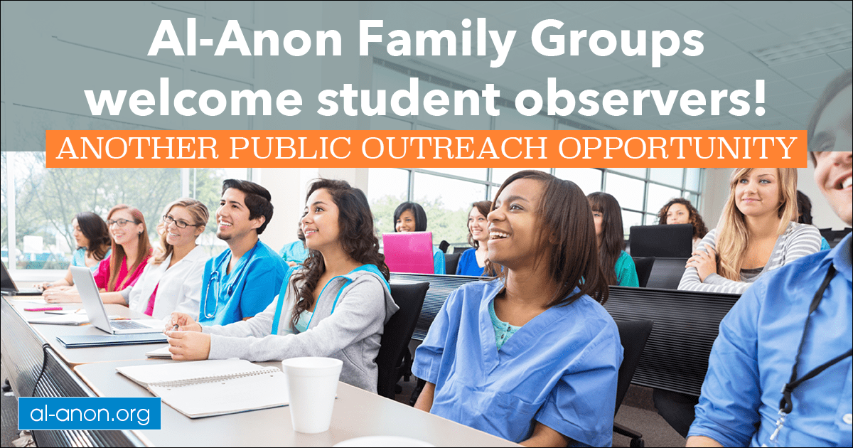 xtending-a-Warm-Welcome-to-Student-Observers-AD-SEPT2026 Extending a warm welcome to student observers in Al-Anon meetings